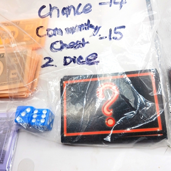 Monopoly Empire Replacement Game Pieces Money+ Cards+ Dice - Picture 4 of 6